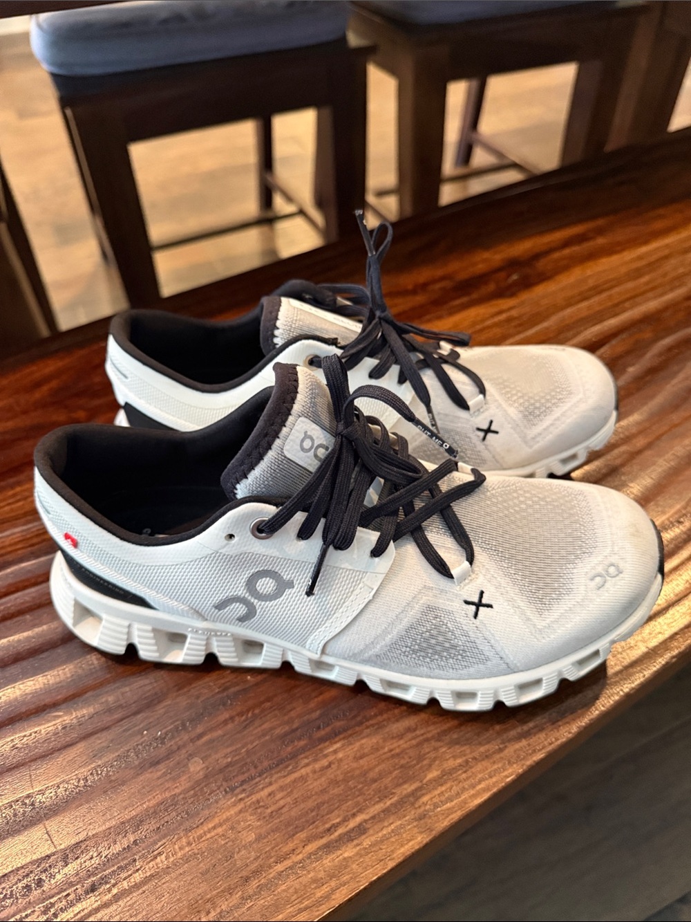 Women’s Black & White Sneakers - Lightweight Comfort